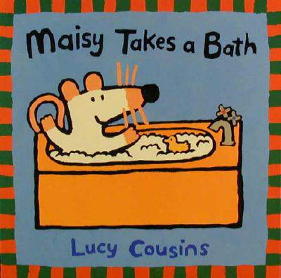 现货 小鼠波波洗澡 儿童英语启蒙故事绘本 英文原版 Maisy Takes a Bath 2-5岁 Lucy Cousins 亲子阅读幼儿睡前故事书 进口读物