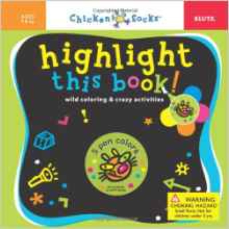 现货 Highlight This Book! [With 5 Color Highlighter Pen]