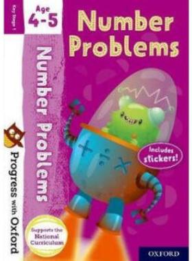 现货 Progress with Oxford: Number Problems Age 4-5