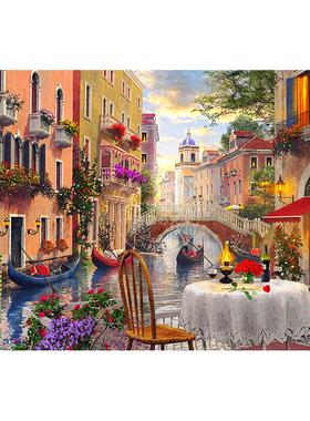 威尼斯 1000片拼图 文创周边 Peter Pauper Press 英文原版  Venice Jigsaw Puzzle