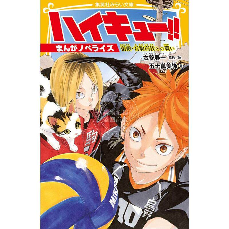 进口日文 小说 排球少年!!宿敌音驹高校之战 ハイキュー!! まんがノベライズ 宿敵?音駒高校との戦い