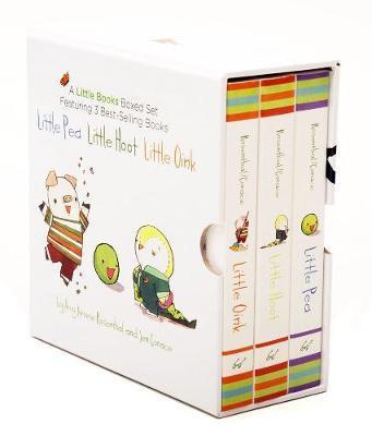 现货 小豌豆猫头鹰猪3册礼盒装 英文原版  A Little Books Boxed Set Featuring Little Pea, Little Hoot, Little Oink
