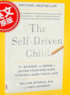 现货 自驱型成长英文原版自我驱动的孩子樊登读书推荐The Self-Driven Child 威廉·斯蒂克斯鲁德儿童教育畅销书心理学自我管理
