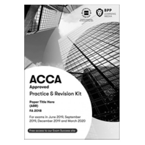 现货 FIA/ACCA Business and Technology (FBT/BT) Practice & Revision Kit (对应F1)练习册适用至2021.8