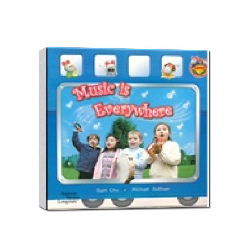 现货 培生英文原版朗文超鼠Super Mice Music Is Everywhere 2-6岁VCD套装