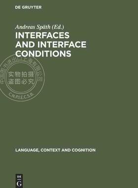 【预售 按需印刷】 Interfaces and Interface Conditions