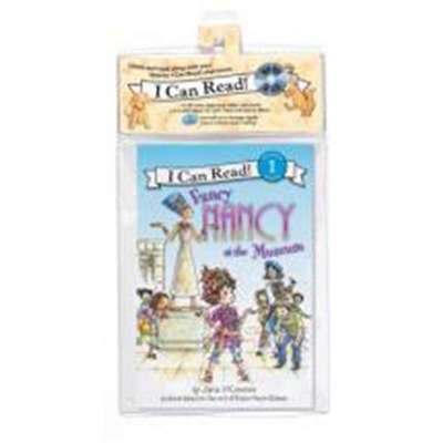 现货 Fancy Nancy at the Museum (Book+CD)[漂亮南希去博物馆，书附CD]