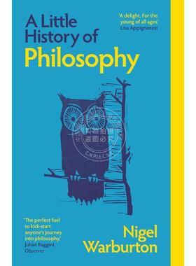 预售 哲学的40堂公开课 耶鲁小史系列 英文原版 A Little History of Philosophy 耶鲁大学出版社 Nigel Warburton 历史入门