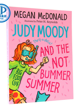 现货 Judy Moody and the NOT Bummer Summer 稀奇古怪小朱迪和不坏的夏天 儿童青少年英语读物小说 课外读物