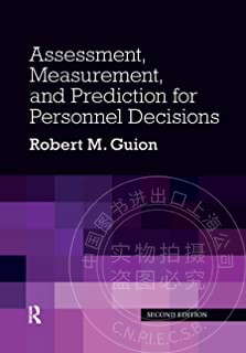 预售 按需印刷 Assessment, Measurement, and Prediction for Personnel Decisions