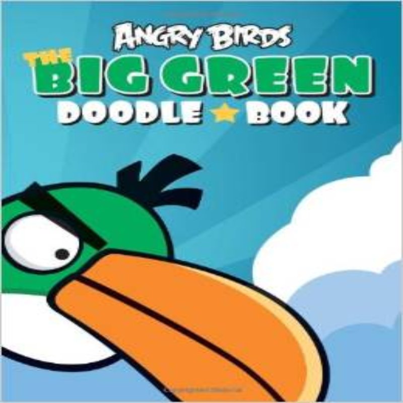 现货 英文原版 Angry Birds:Big Green Doodle Book 愤怒的小鸟 涂鸦书