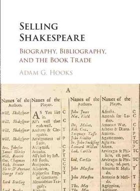 【预售 按需印刷】 Selling Shakespeare
