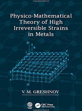 预售 按需印刷 Physico Mathematical Theory of High Irreversible Strains in Metals