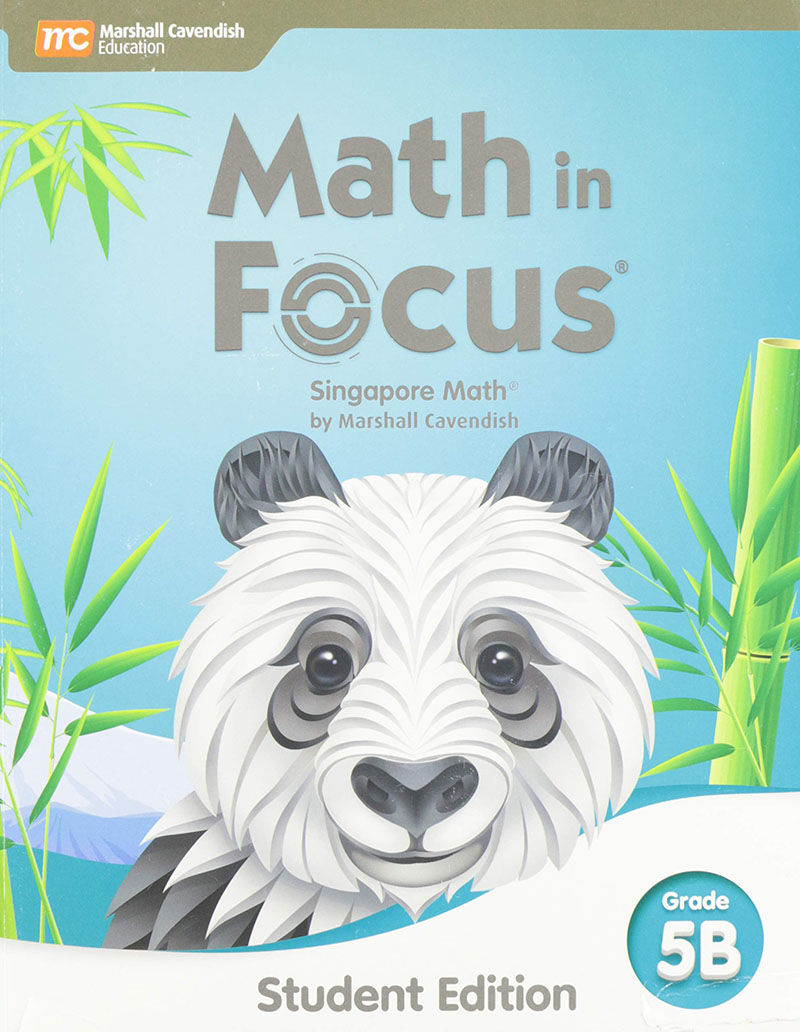 现货美版新加坡数学 MATH IN FOCUS： 5B新加坡MC教育出版集团