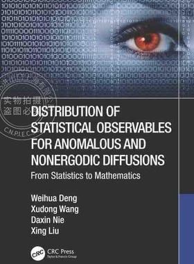 【预售 按需印刷】 Distribution of Statistical Observables for Anomalous and Nonergodic Diffusions