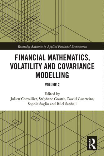预售 按需印刷 Financial Mathematics, Volatility and Covariance Modelling