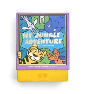 现货 我的丛林大冒险 讲故事的无穷乐趣 英文原版 儿童互动冒险游戏书 激发想象力 My Jungle Adventure: Never-ending storyt