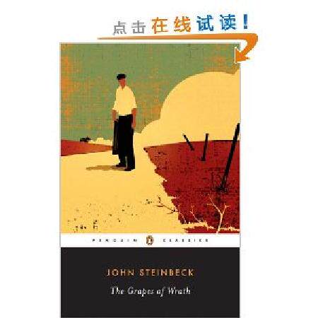 现货 愤怒的葡萄 英文原版 The Grapes of Wrath 企鹅经典小说 Penguin Classics 进口图书