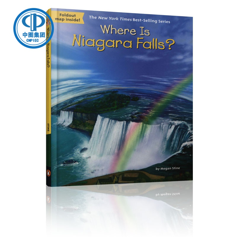 现货 Where Is Niagara Falls? 尼亚加拉大瀑布在哪?  中小学生读物 who is/was系列
