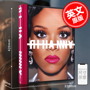 Rihanna 精装 1050张照片 蕾哈娜 英文原版 双面可移动海报 经典 蕾哈娜写真自传 Phaidon出版 现货 版 9本别册 流行天后