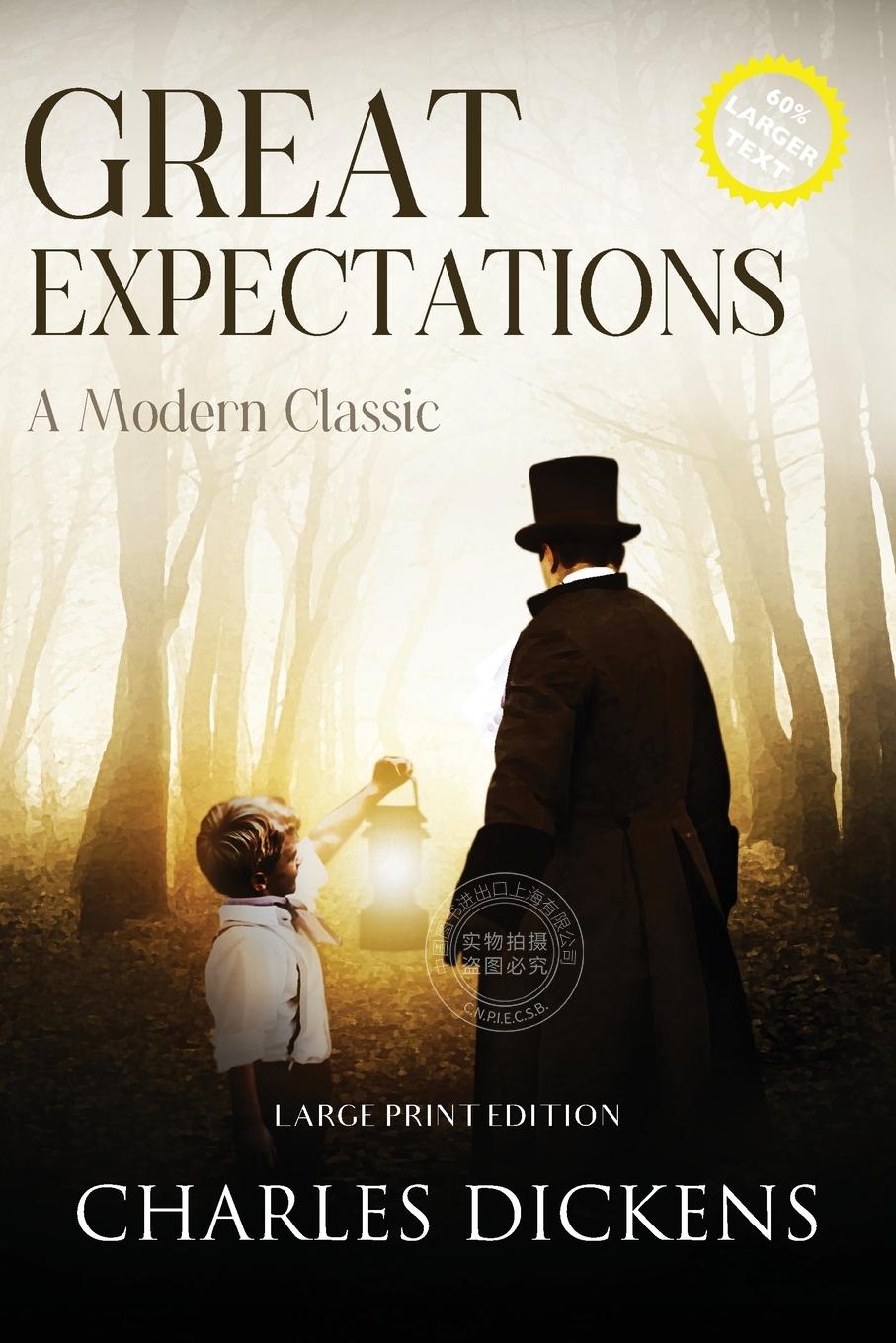 预售 按需印刷 Great Expectations (Annotated, Large Print)