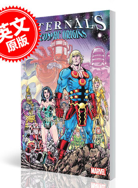 现货 永恒族:宇宙起源 漫威漫画小说 英文原版 Eternals:Cosmic Origins 美漫Marvel宇宙扩展 天神组 华人导演赵婷 电影周边 平装