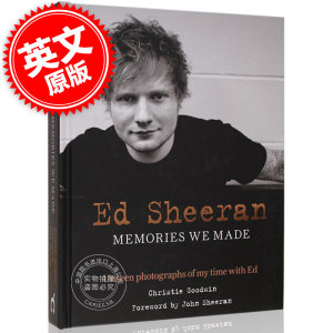 现货艾德·希兰:我们共同留下的记忆英文原版黄老板 Ed Sheeran: Memories we made红发艾德埃德·施林