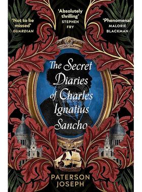 现货 查理·伊格内修斯·桑丘的秘密日记 Paterson Joseph 英文原版 The Secret Diaries of Charles Ignatius Sancho