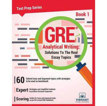 预售 按需印刷 GRE Analytical Writing -- Book 1: Solutions to the Real Essay Topics