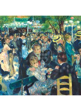 现货 红磨坊的露天舞会 雷诺阿 1000片拼图 文创周边 Peter Pauper Press 英文原版 Dance at Le Moulin De La Galette 1000 Piece