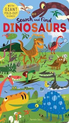 现货 找找看 恐龙 英文原版绘本 Search and Find Dinosaurs 精装 亲子互动游戏书 英文版儿童英语启蒙读物 进口原版书籍