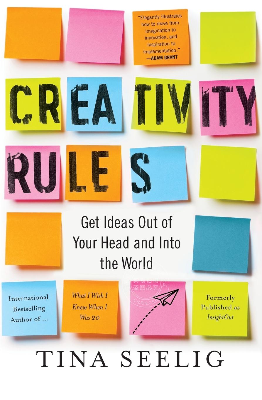 预售 按需印刷 Creativity Rules  Get Ideas Out of Your Head and into the World 创意法则:把想法释放出来，并付诸实践