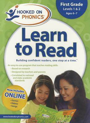 现货 英文原版 Hooked on Phonics Learn to Read - Levels 1&2 自然拼读