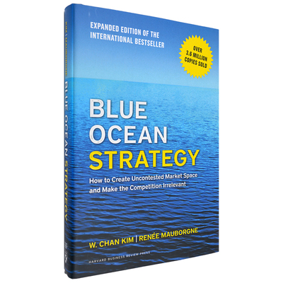 预售按需印刷英文原版 Blue Ocean Strategy蓝海战略-封面