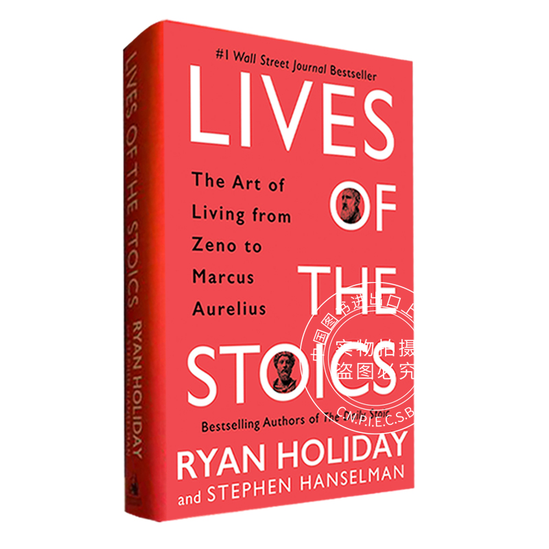 现货从芝诺到马可·奥勒留斯多葛学派哲学家的艺术人生英文原版 Lives of the Stoics:The Art of Living古希腊哲学传记沉中图