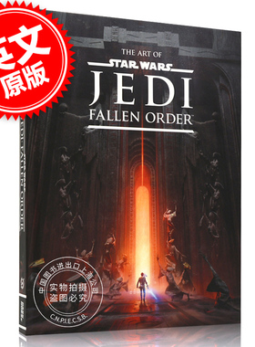 现货 星球大战绝地：陨落的武士团 堕落秩序 游戏艺术画册设定集 英文原版 The Art of Star Wars Jedi:Fallen Order 精装