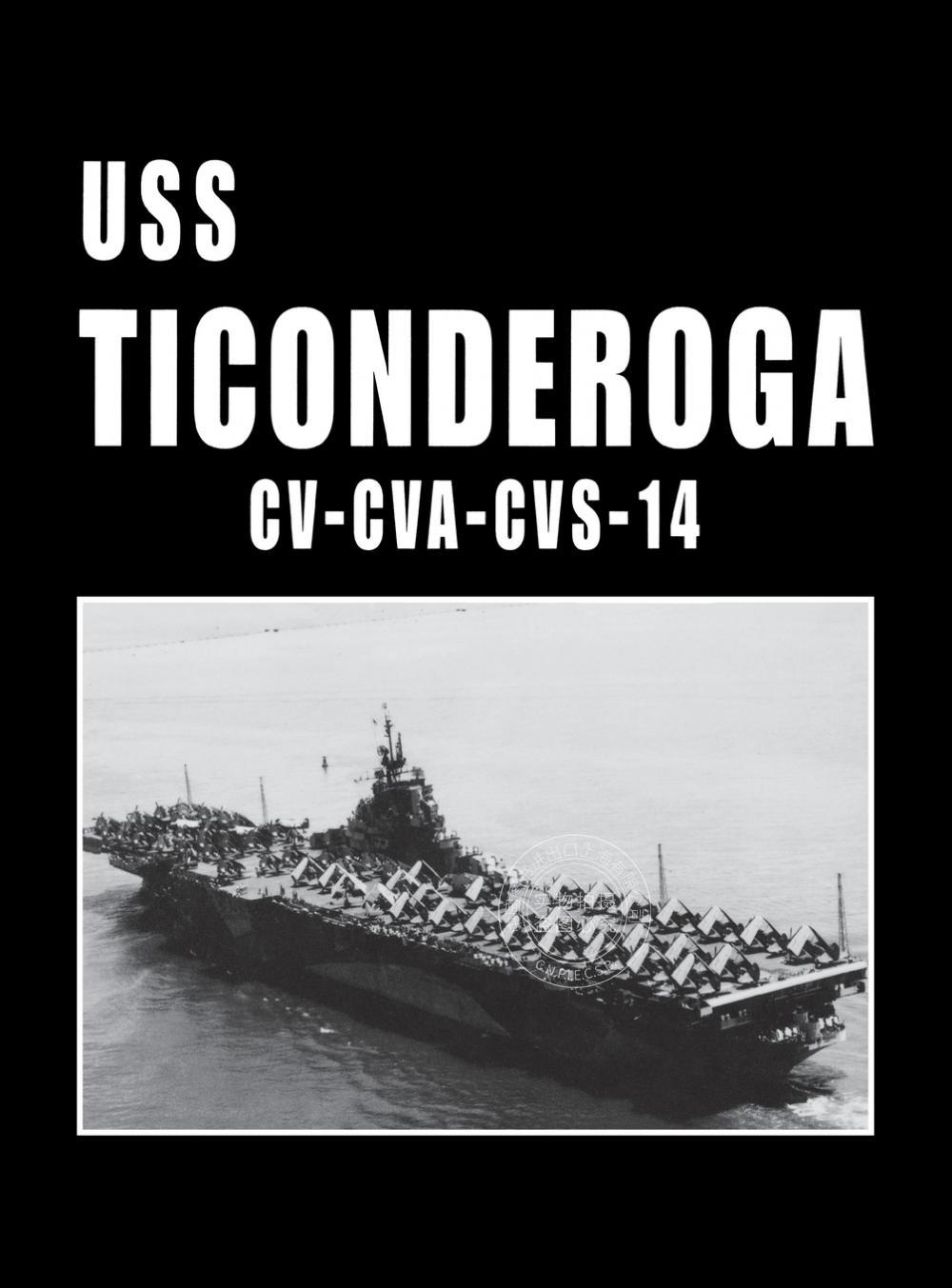 预售按需印刷 USS Ticonderoga- CV CVA CVS 14