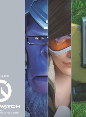 现货 守望先锋CG艺术画册设定集 英文原版The Cinematic Art of Overwatch TGA获奖游戏 暴雪动画原画设计手稿画集 周边 精装