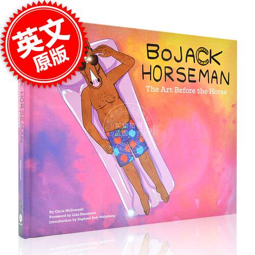 现货 马男波杰克：幕后的艺术设定集 英文原版 BoJack Horseman: The Art Before the Horse 电视动画 精装