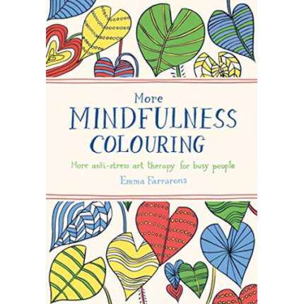 现货 More Mindfulness Colouring: More Anti-Stress Art T