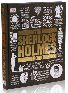 现货 英文原版 DK 福尔摩斯百科图解 The Sherlock Holmes Book DK人类的思想百科丛书 全彩精装 Big Ideas Simply Explained