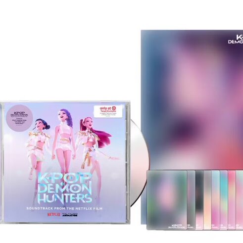 猎魔女团 K-Pop Demon Hunters 动画原声带 Target独家 1CD 美版