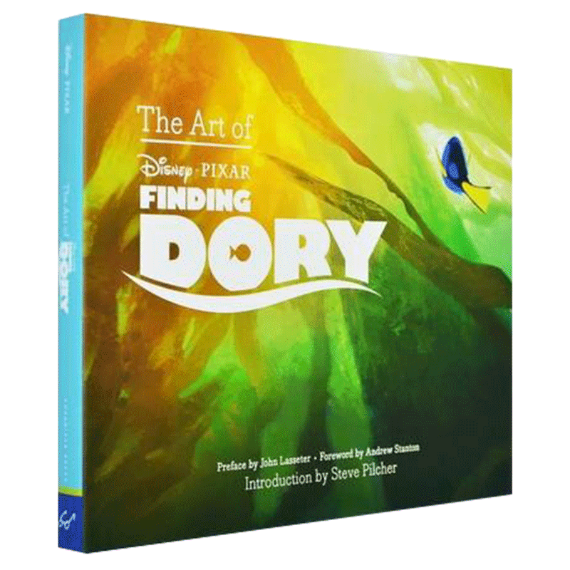 现货 英文原版 The Art of Finding Dory 海底总动员2艺术画册