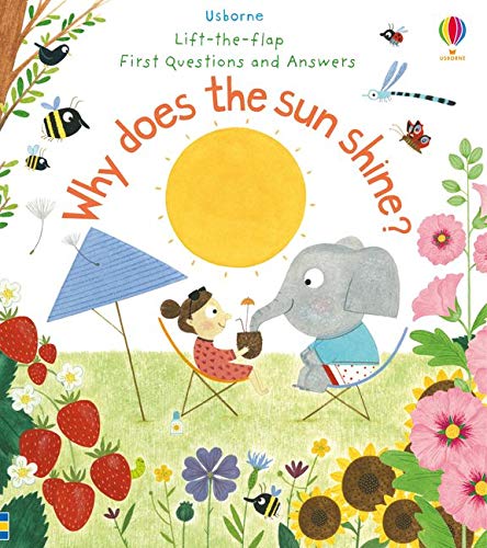 现货 Why Does the Sun Shine? 英语原版 Usborne出版 太阳为什么会发光 立体翻翻书 儿童科普百科 幼儿启蒙