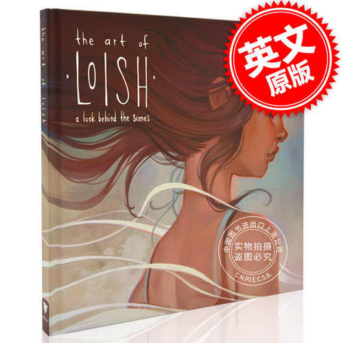 现货 The Art of Loish 百万粉丝爆红荷兰女插画家Lois van Baarle 数字绘画 素描 速写 插画集 3Dtotal 中图原版进口