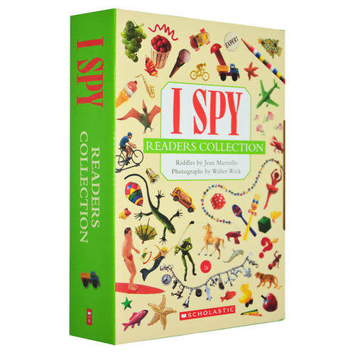 现货 视觉大发现 大开本 13册礼盒装 英语单词学习 手眼协调 培养专注力绘本 奇妙益智书 英文原版 I SPY CLASSIC READER 2