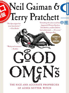 现货 好兆头 同名电视剧原著小说 Neil Gaiman 尼尔·盖曼 Terry Pratchett 特里·普拉切特  英文原版 Good Omens