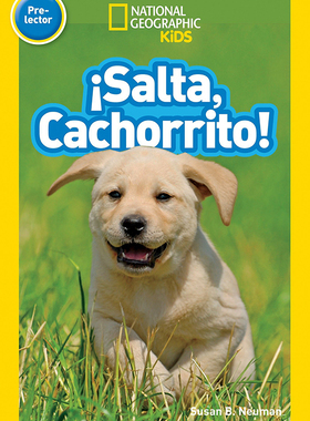 现货 National Geographic Readers: Salta, Cachorrito (Jump, Pup!) (Spanish Edition)