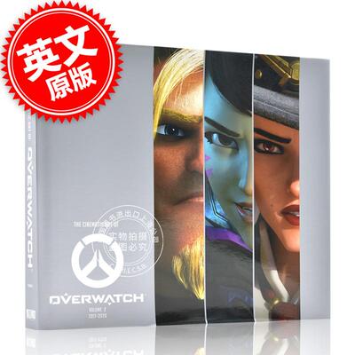 现货 守望先锋CG艺术画册设定集第 2部英文原版The Cinematic Art of Overwatch TGA获奖游戏暴雪动画原画设计手稿画集周边精装