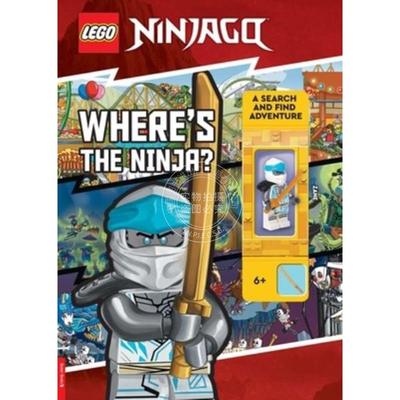 现货 乐高忍者 忍者在哪里？寻找忍者大冒险 英文原版 LEGO NINJAGO: Where's the Ninja? A Search and Find Adventure